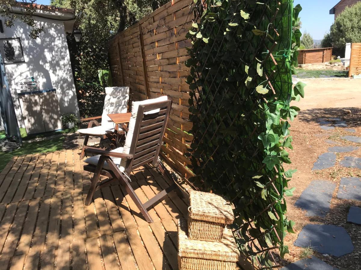 Cabana Jara Y Enebro Collado Villalba Exterior foto